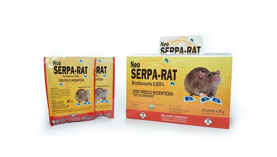 Neo Serpa Rat caja X 20 Sobres de 50gr